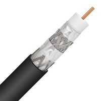 RG6 Quad Cable for CCTV, TV, Satellite Pay TV, HFC networks - MAXPIPE the best RG6 Quad cable reel in box