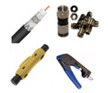 RG6 Quad Cable 4 Piece Combo Kit