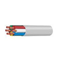 Security 6 Core 14x0.20mm Copper Strands 300m Cable reel - White PVC Jacket