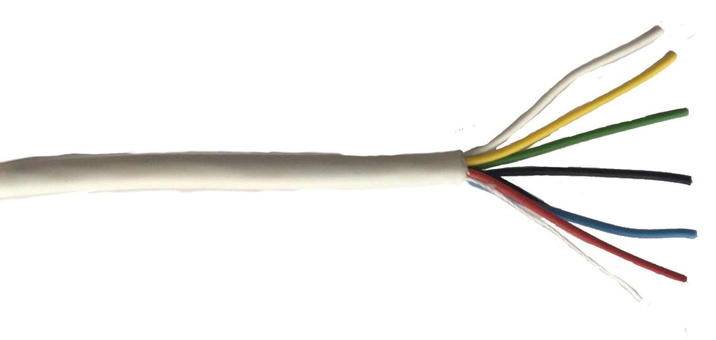 6 Core Security Alarm intercom Cable - 7 Strands x 0.20mm 300Mtr Speed Reel