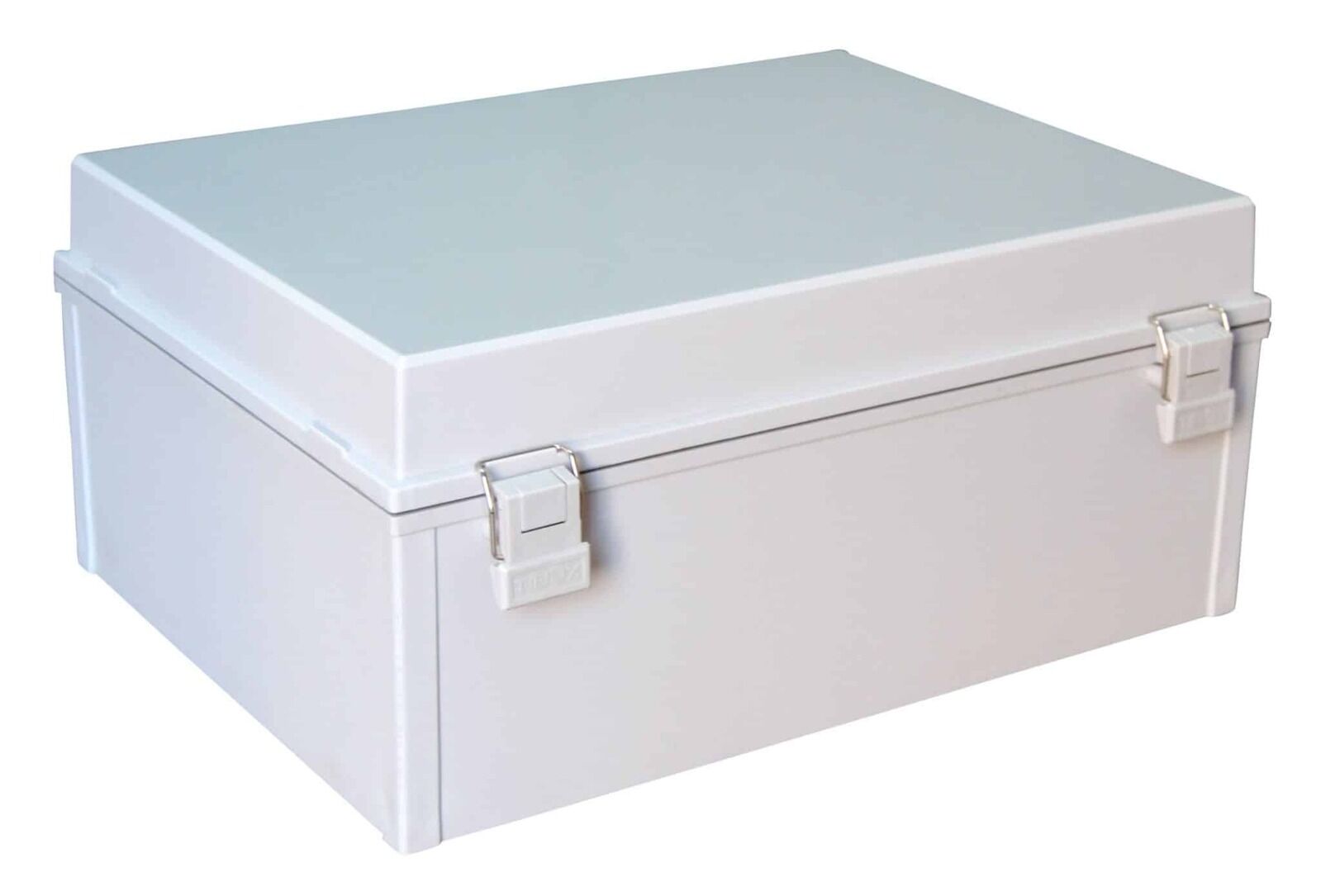 WEATHERPROOF PLASTIC ENCLOSURE HINGE TYPE 300X400X180MM - IP66
