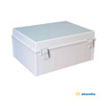 WEATHERPROOF PLASTIC ENCLOSURE HINGE TYPE 300MM X 400MM X 180MM - IP66