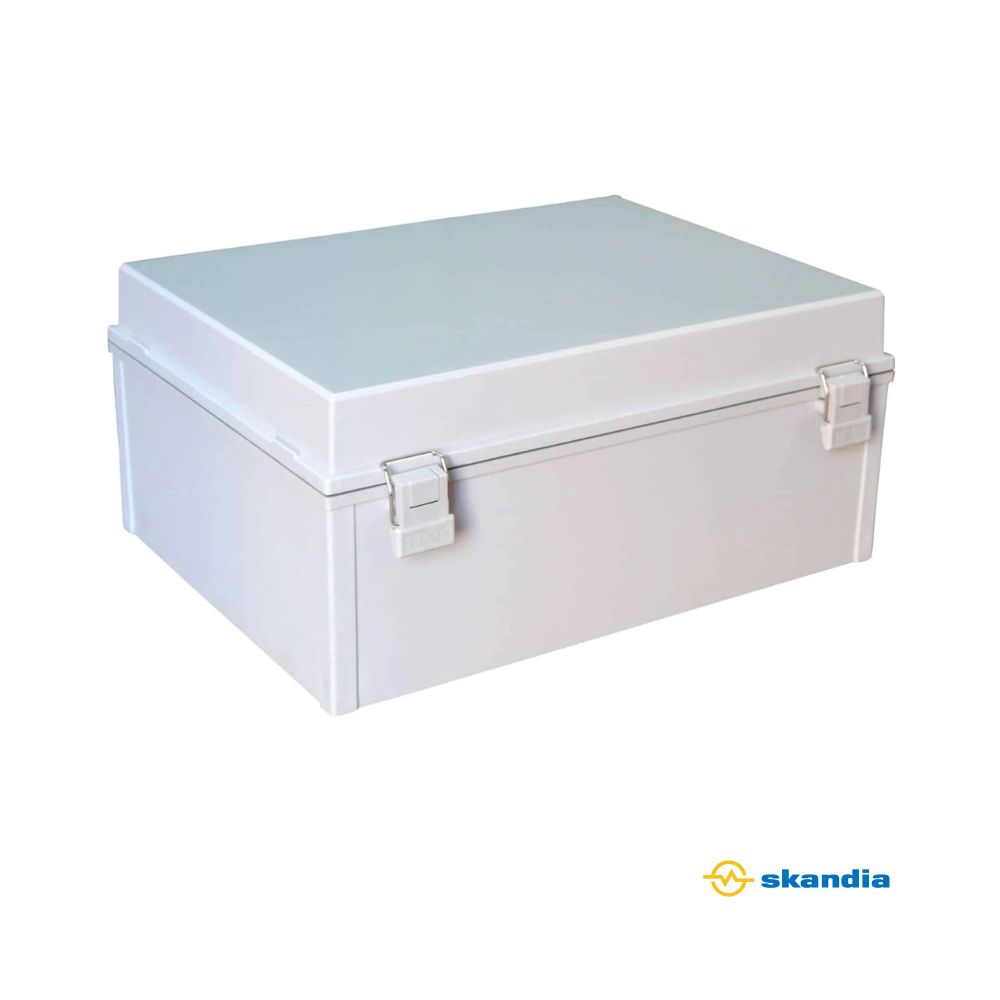 WEATHERPROOF PLASTIC ENCLOSURE HINGE TYPE 300MM X 400MM X 180MM - IP66