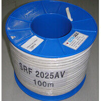 2.5mm 2C twin active power cable - flat 100M Reel