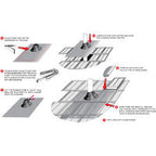 Aquarius Rubber VFFAG5 Black Flashing For Tile Roof - Flexatile Lead Free Rubber seal