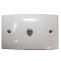 RF Single F-Type Wall Plate