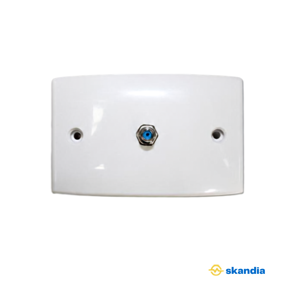 TV PAY TV F-Type Wall Plate