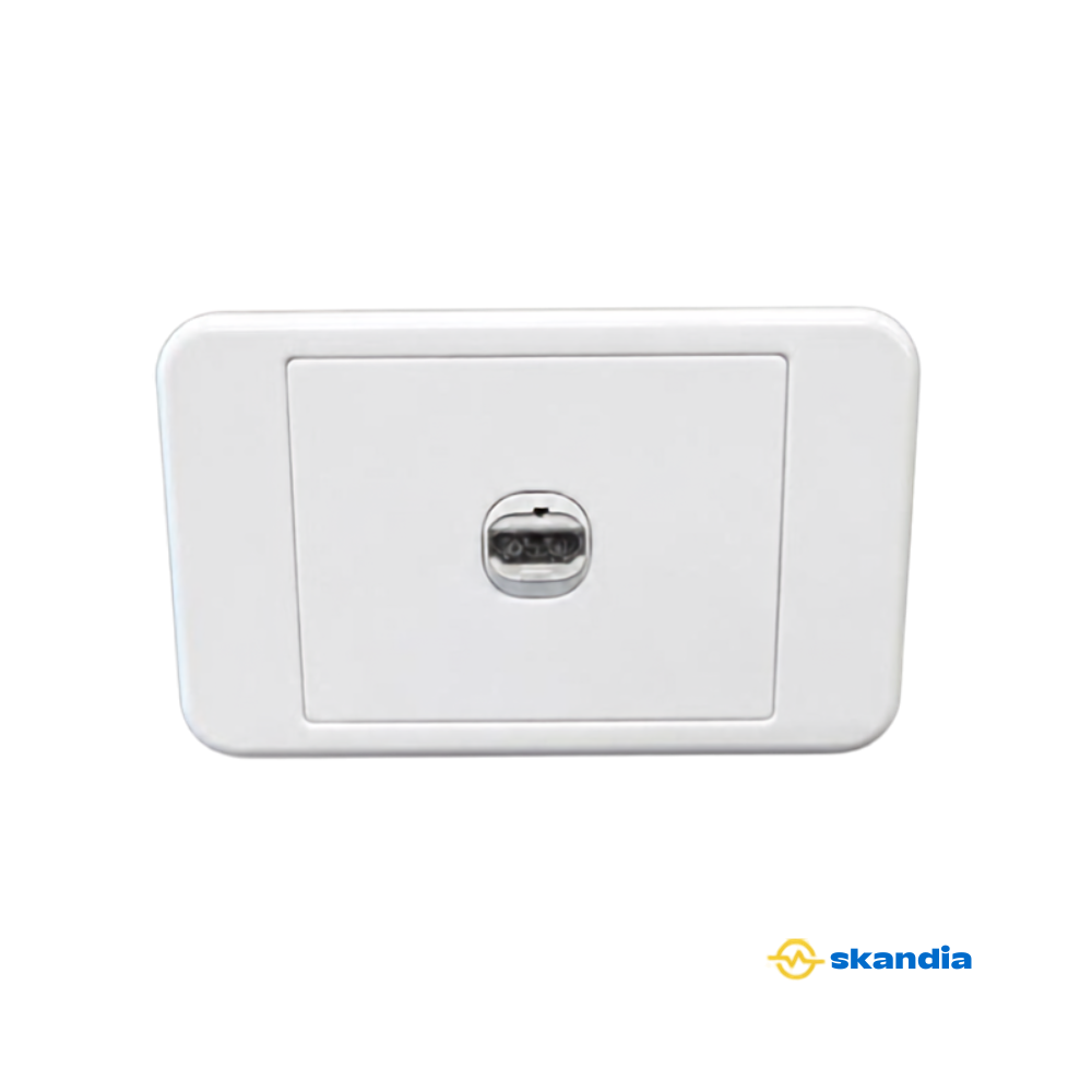1 Gang Wall plate with HDMI insert
