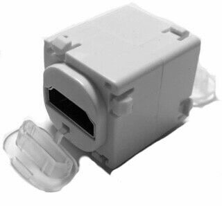 Wall plate HDMI insert
