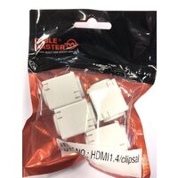 Wall plate HDMI insert - 4 Pack