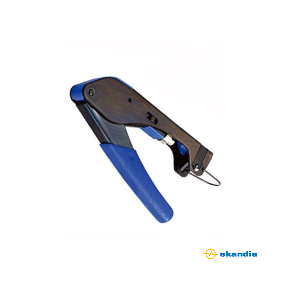 RG6 Compression Tool Blue - RG6 Compression connectors